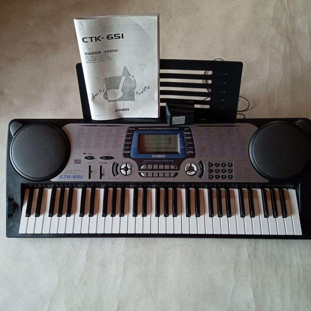 CASIO カシオ キーボード ハイグレードモデル CTK-651 電子ピアノ