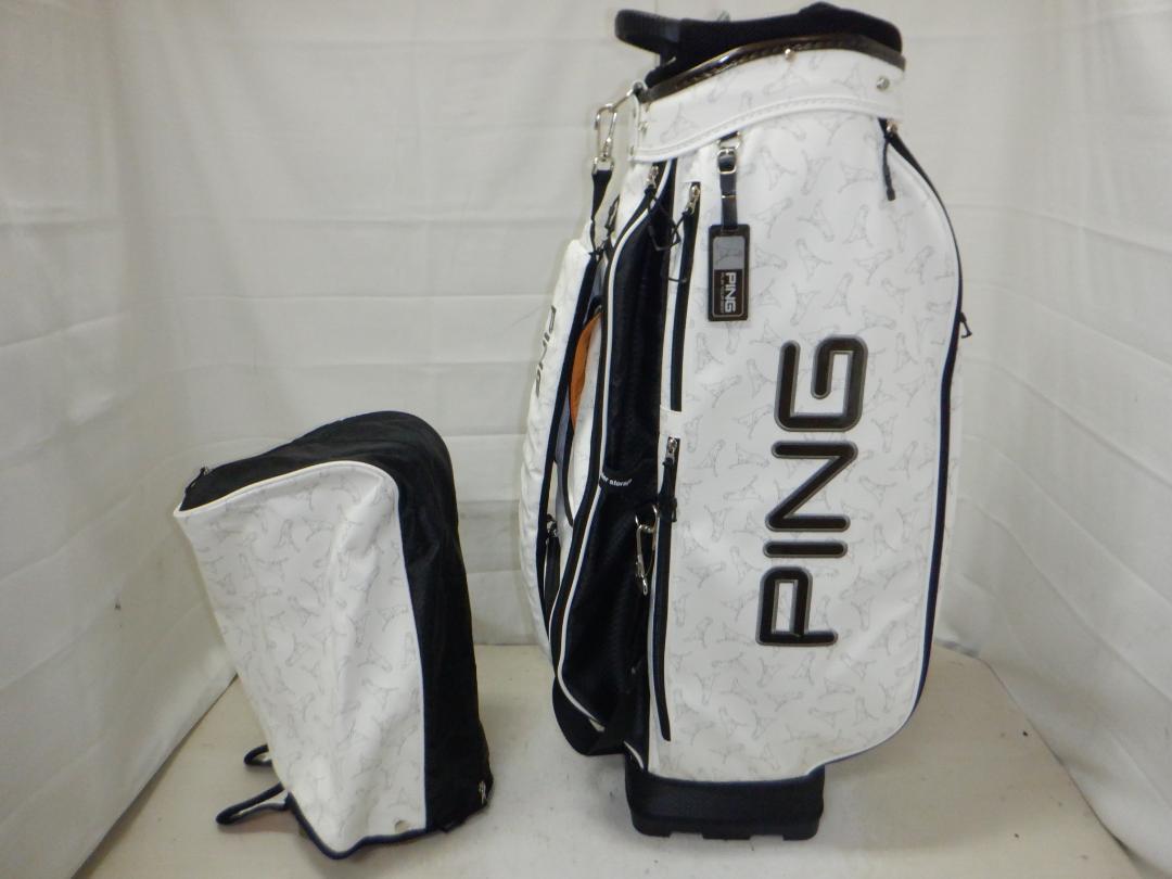 PING★ピン★アグリーゲーティングポケット★9.0型★３点式★美品★カート★