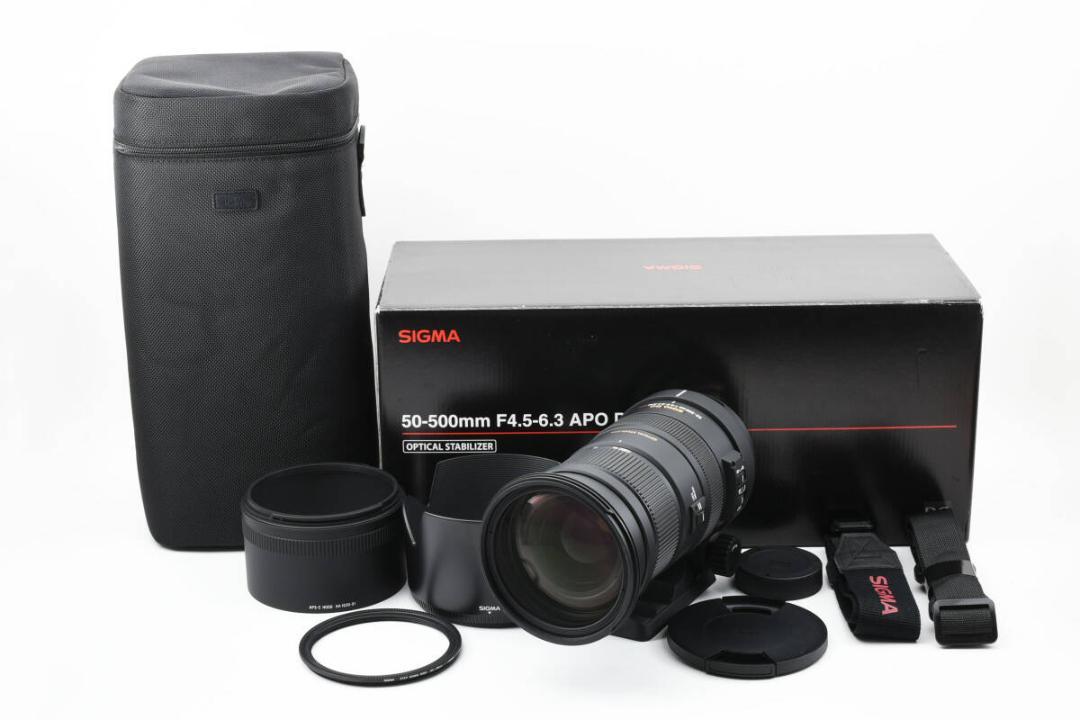 レンズ(ズーム) SIGMA APO 50-500mm F4.5-6.3 OS HSM Nikon
