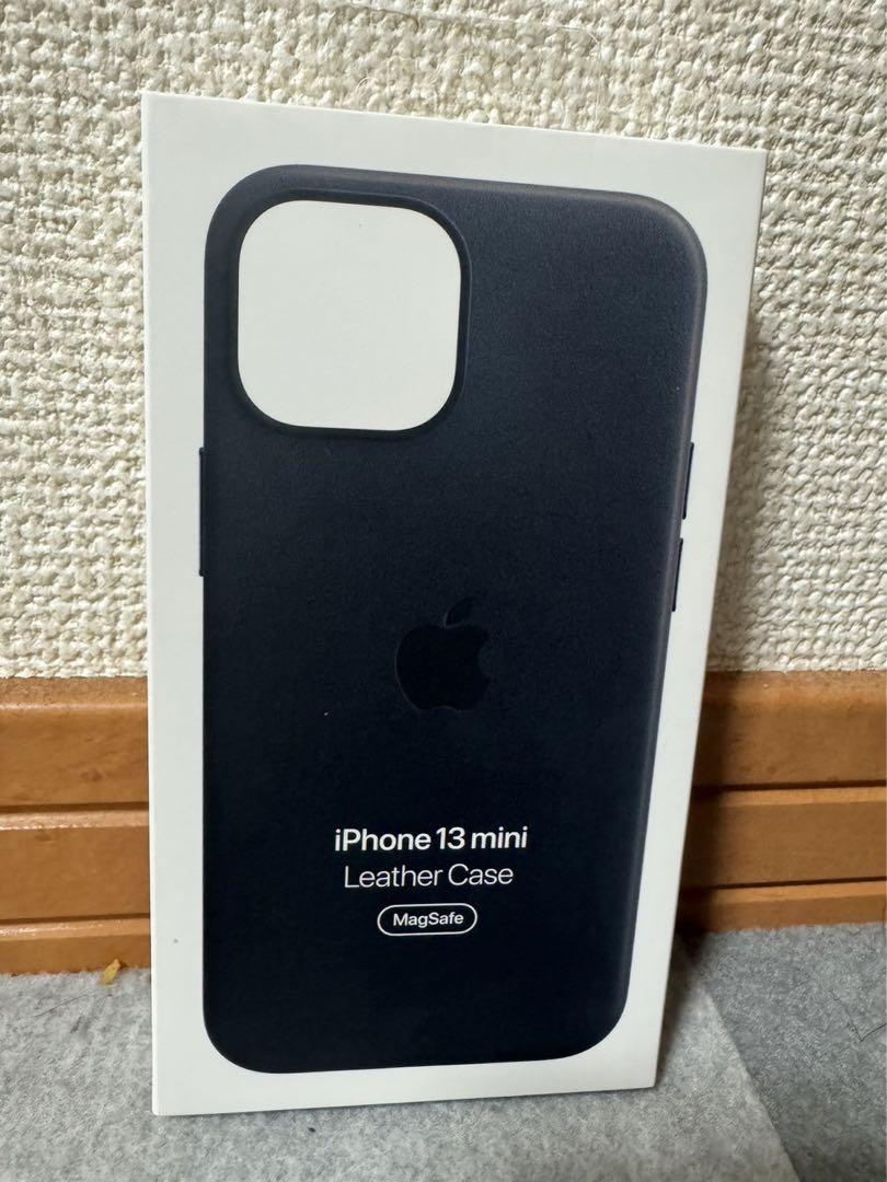 iPhone13mini アップル純正 レザーケース