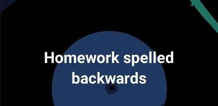 Homework spelled backwards