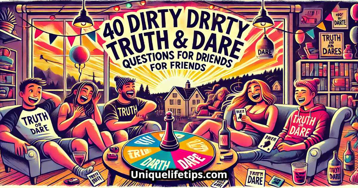 Dirty Truth And Dare Questions For Friends