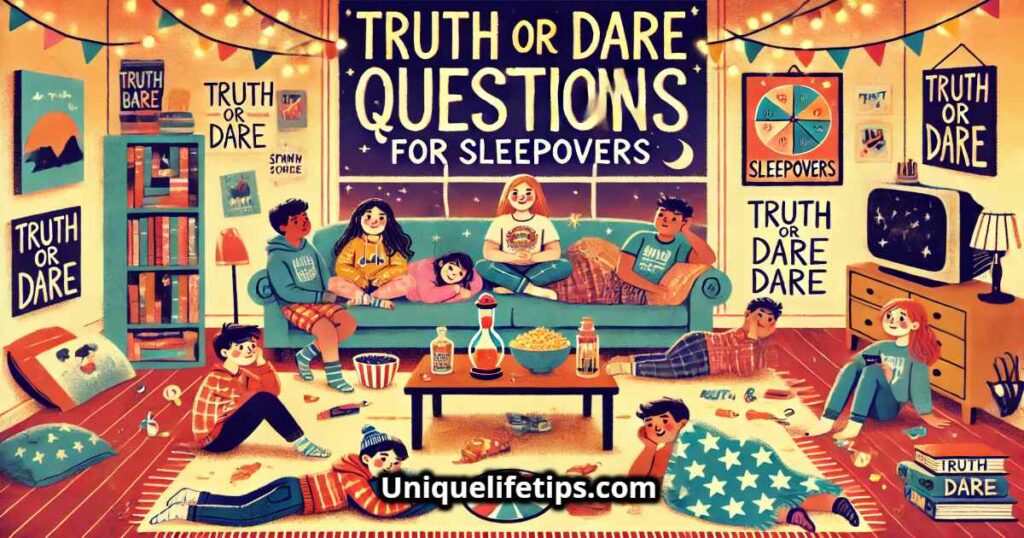 Truth or Dare Questions for Sleepovers