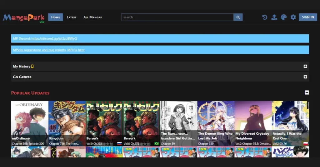 Best MangaPark Alternatives