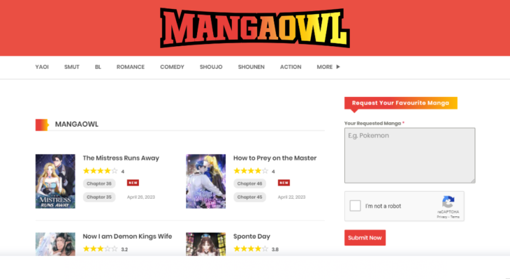Best free mangaowl alternatives to read manga