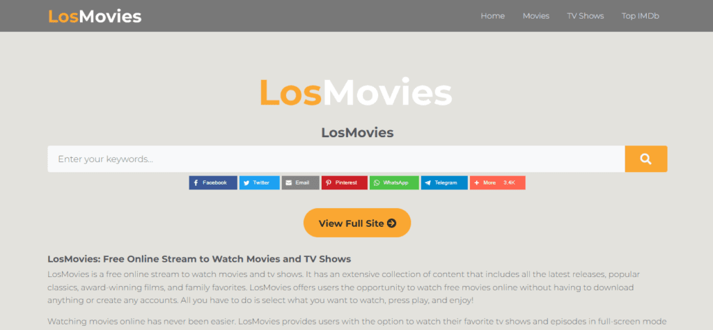 LosMovies Watch HD Movies
