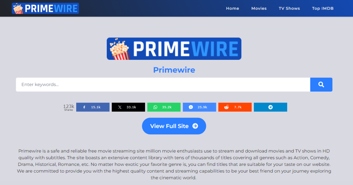 Ultimate Guide On PrimeWire