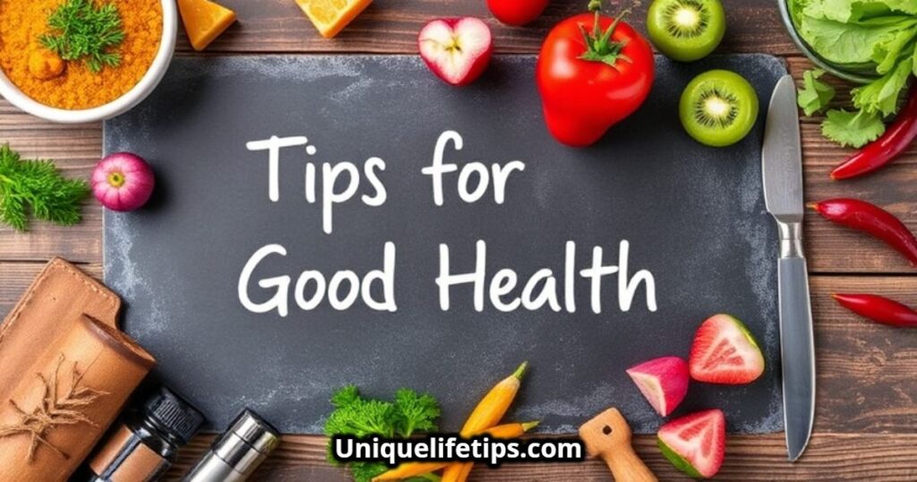 Tips for Good Health