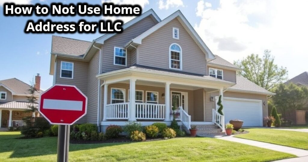 how to not use home address for llc