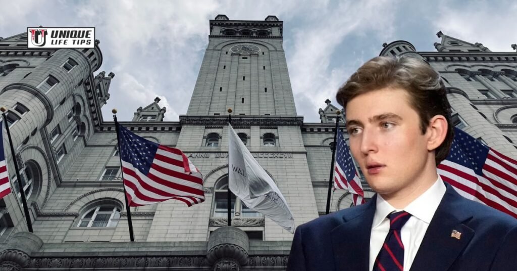 barron trump college makeover
